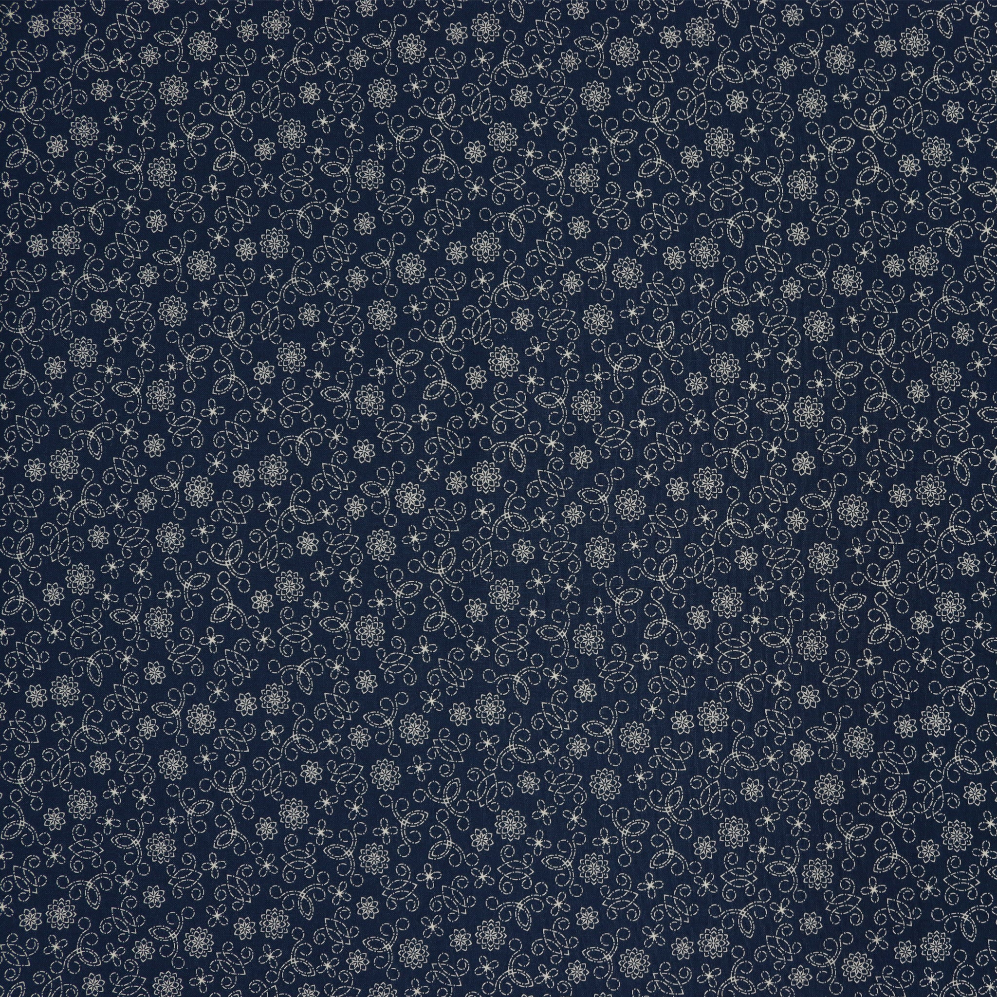 Among the Wildflowers II Fabric Collection - Tin Lantern Indigo