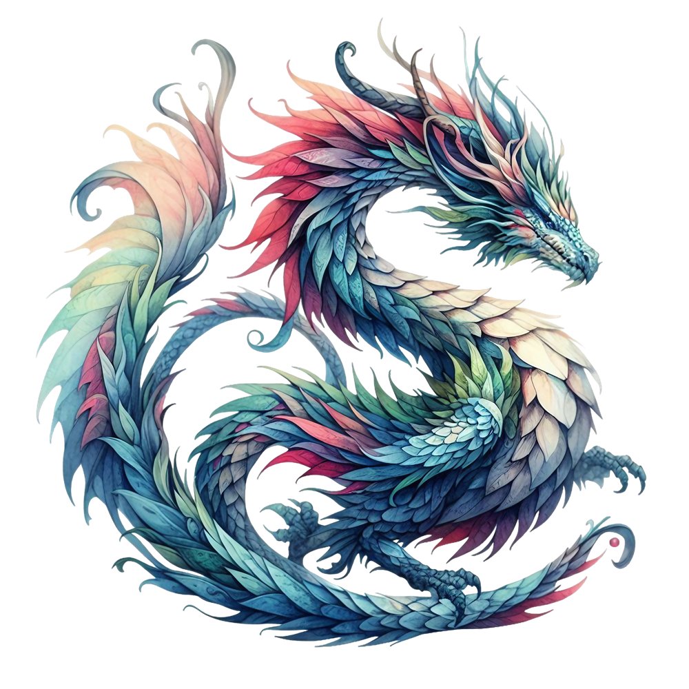 The Dragon Lair Dragon #42 Fabric Panel