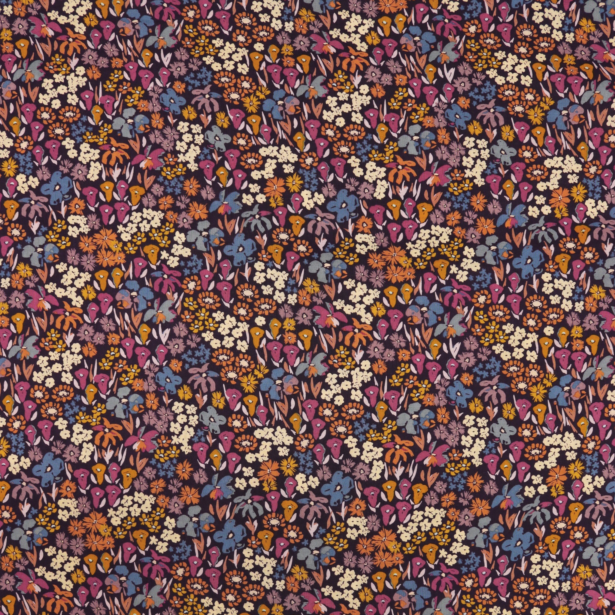 Bloomkind Meadow Dusk Fabric in Rayon
