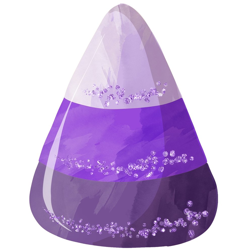 Trick-Or-Treat Candy Corn #2 Fabric Panel