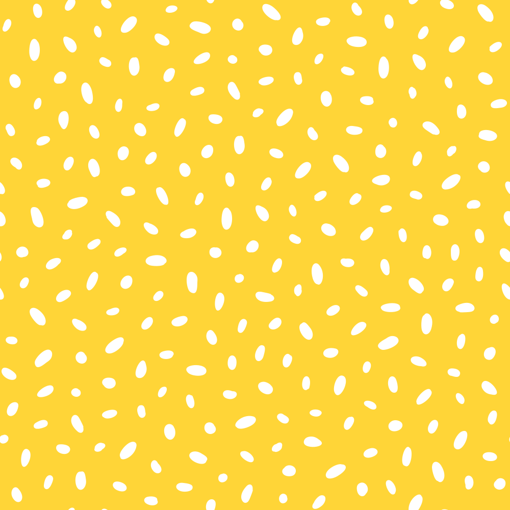 Sunflowers and Bees Seeds Fabric - Yellow