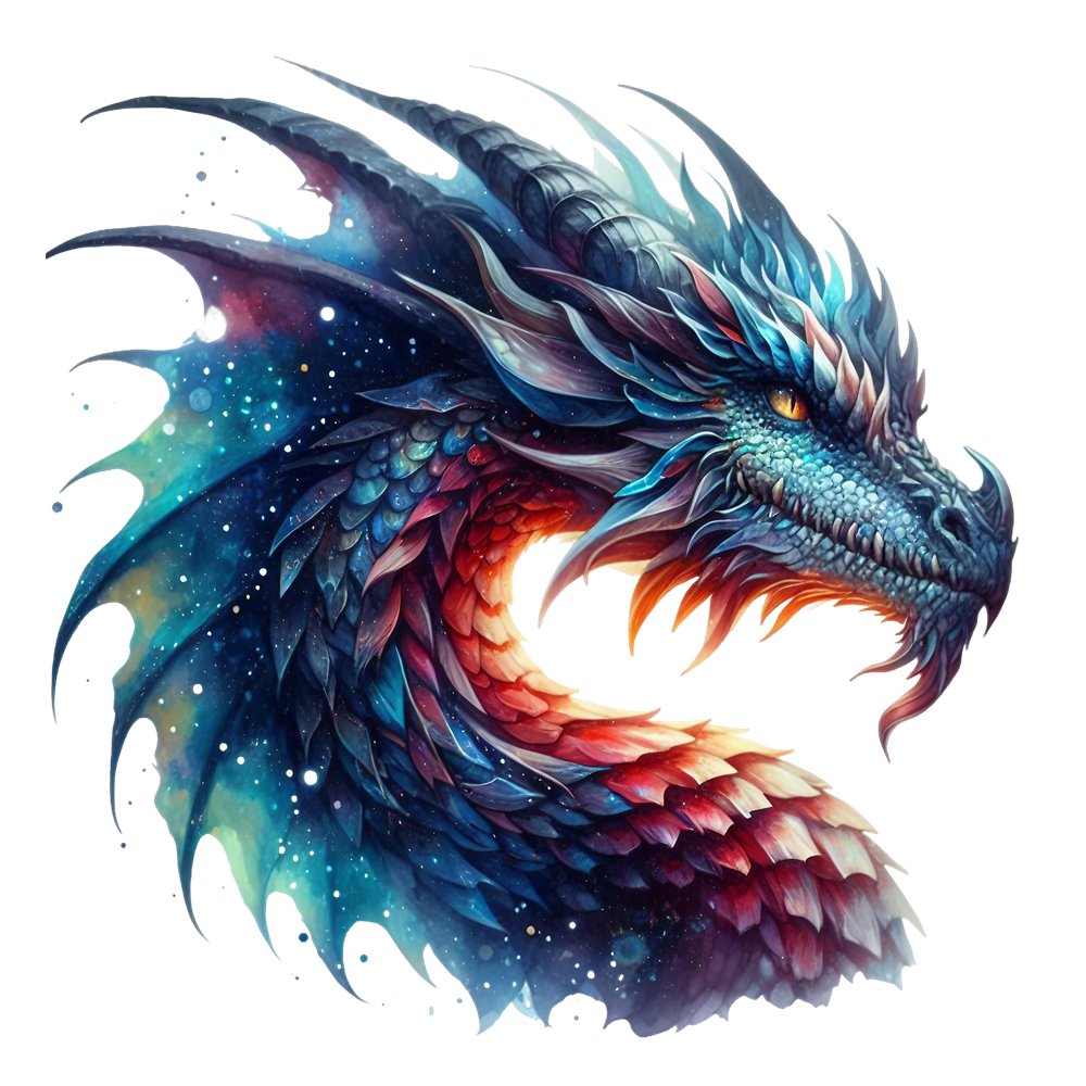 The Dragon Lair Dragon #17 Fabric Panel