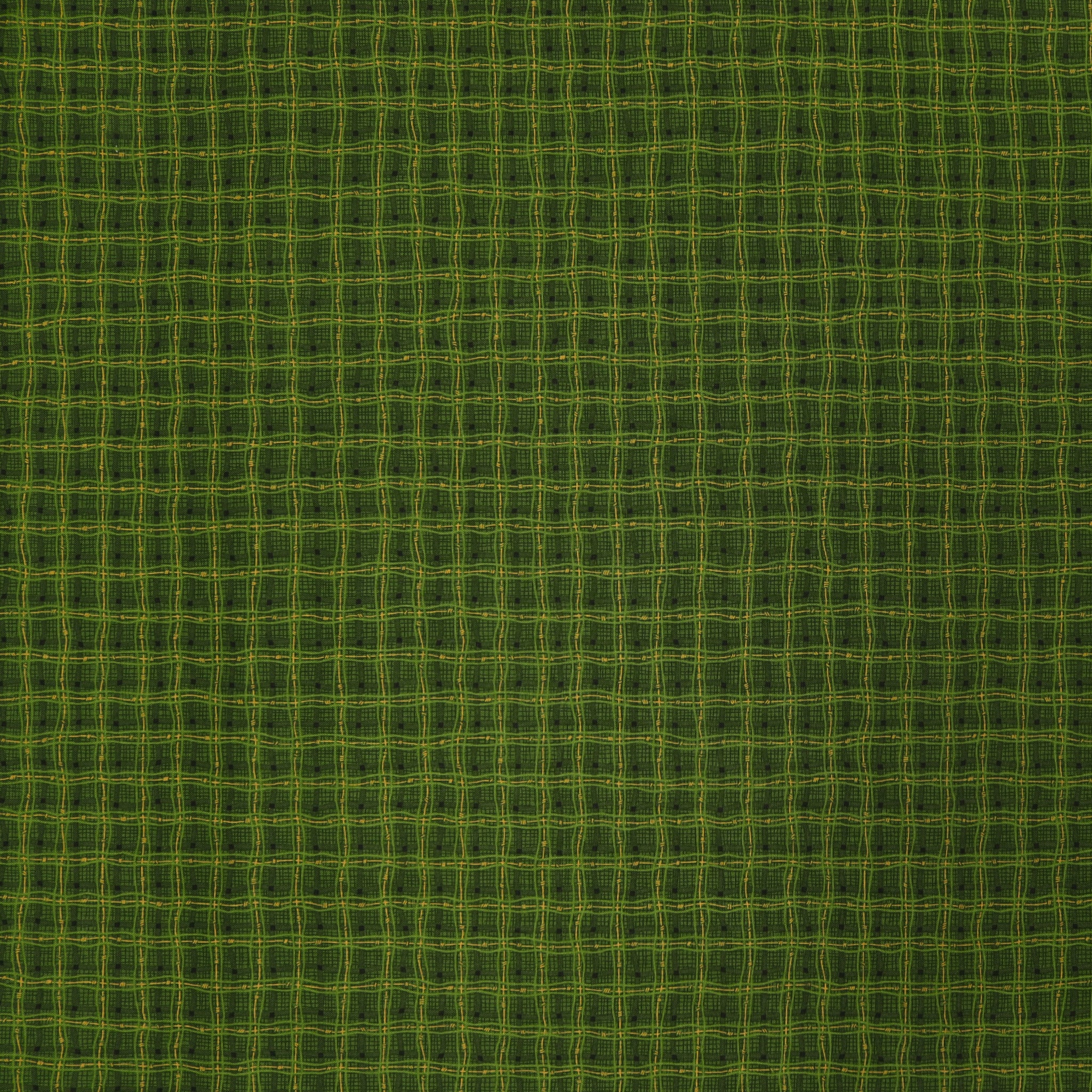 Autumn Breeze Fabric Collection - Rambling Plaid Green