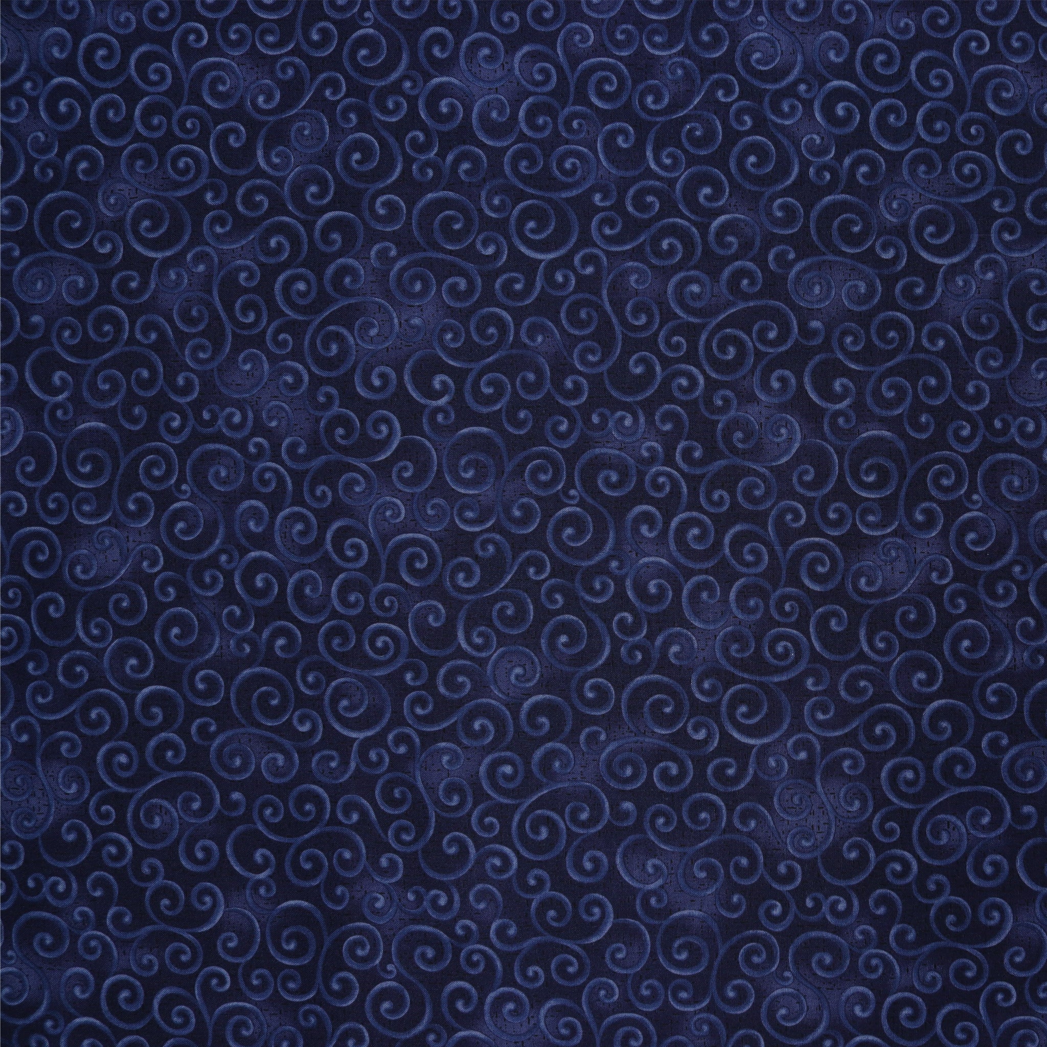 Autumn Breeze Fabric Collection - Swirling Winds Navy