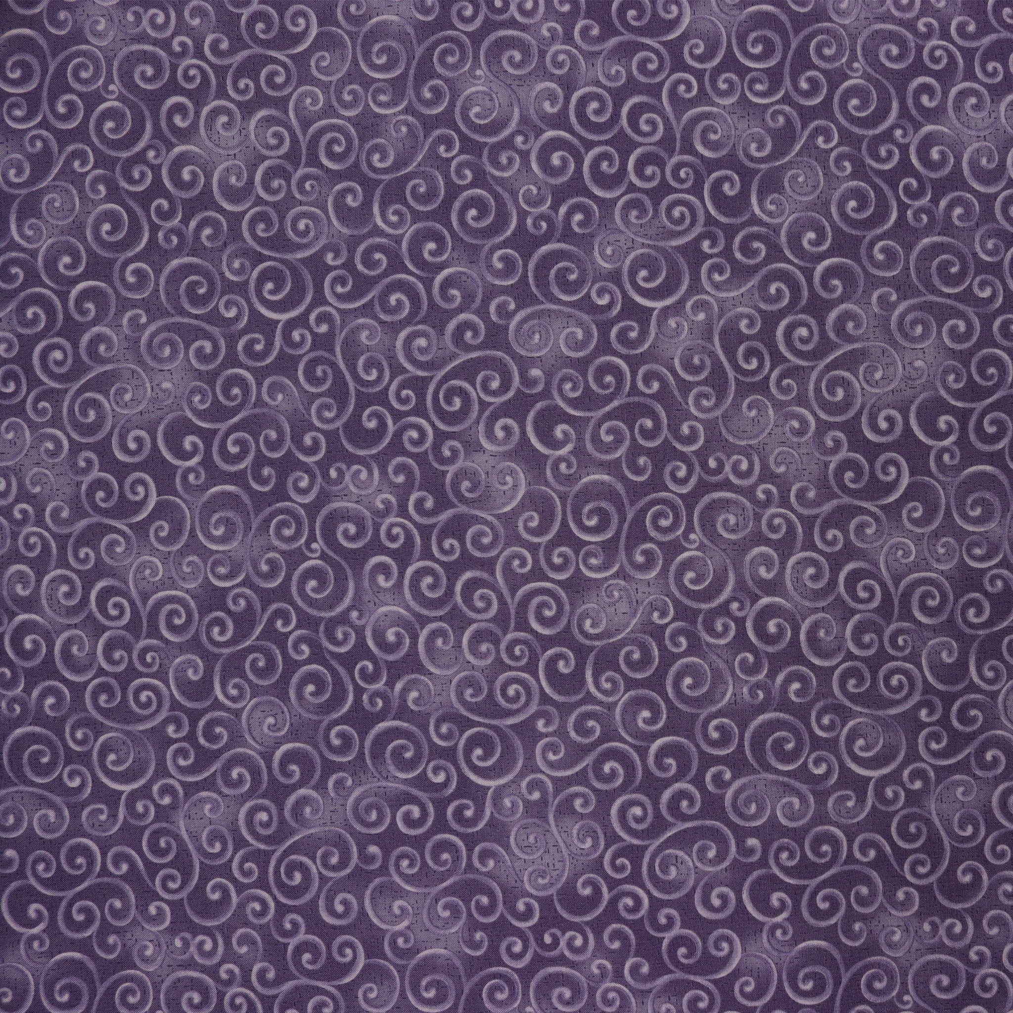 Autumn Breeze Fabric Collection - Swirling Winds Purple
