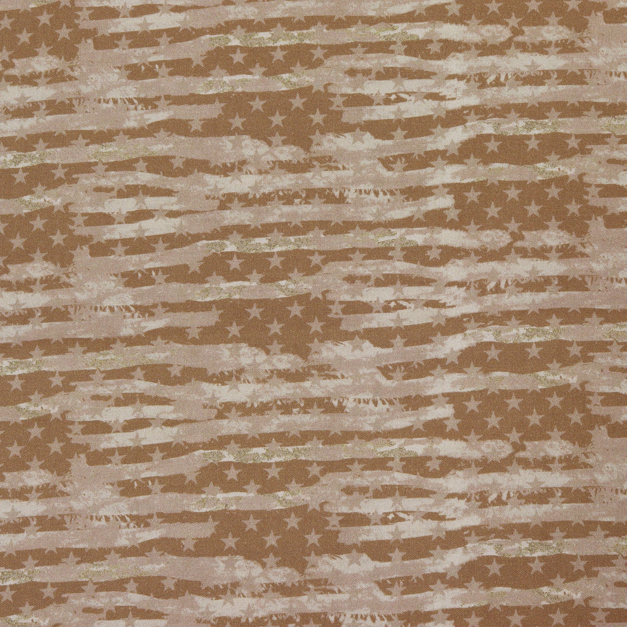 US Military Fabric Collection - Khaki Blender Flag