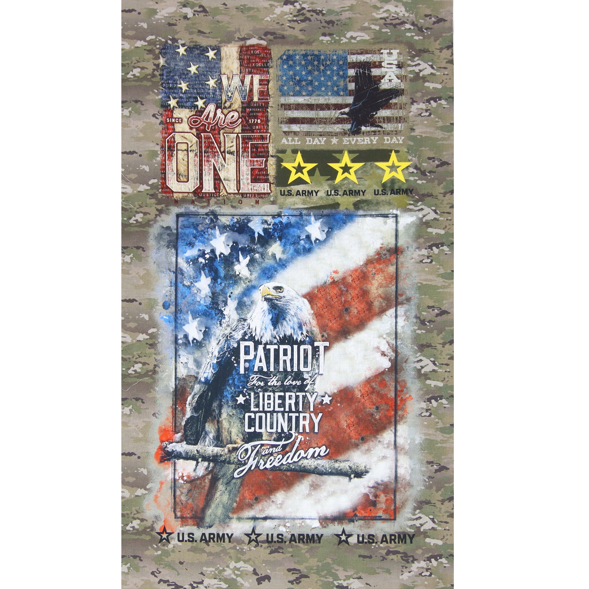 US Military Fabric Collection - Army Panel