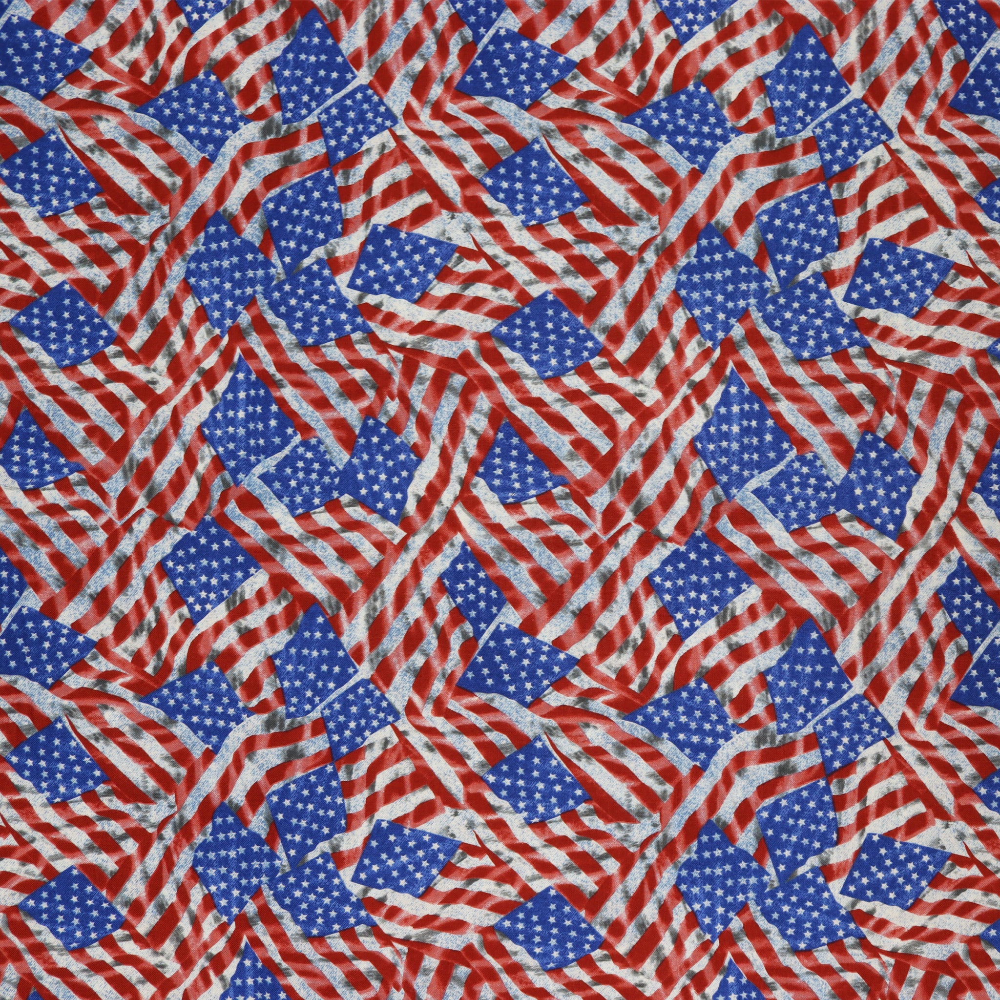 US Military Fabric Collection - Flag Allover