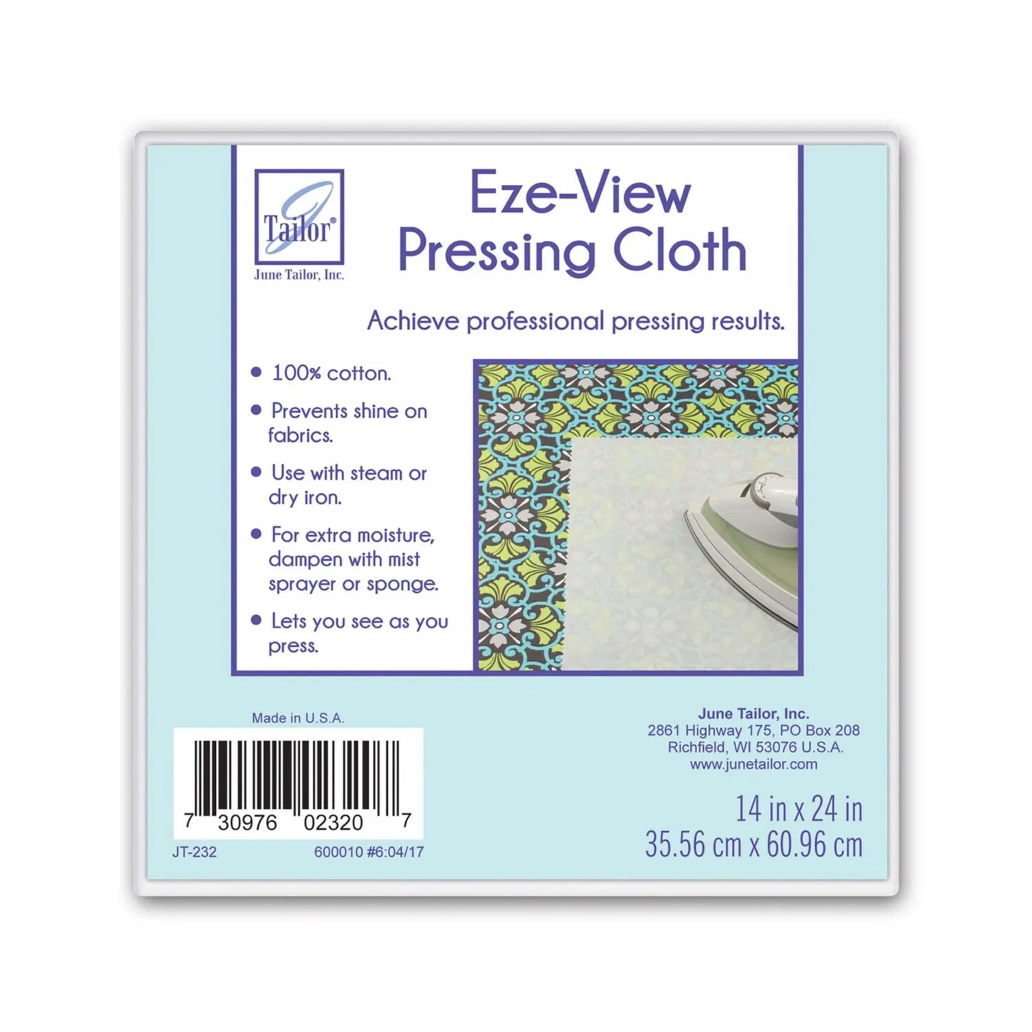 Eze-View Pressing Cloth, June Tailor