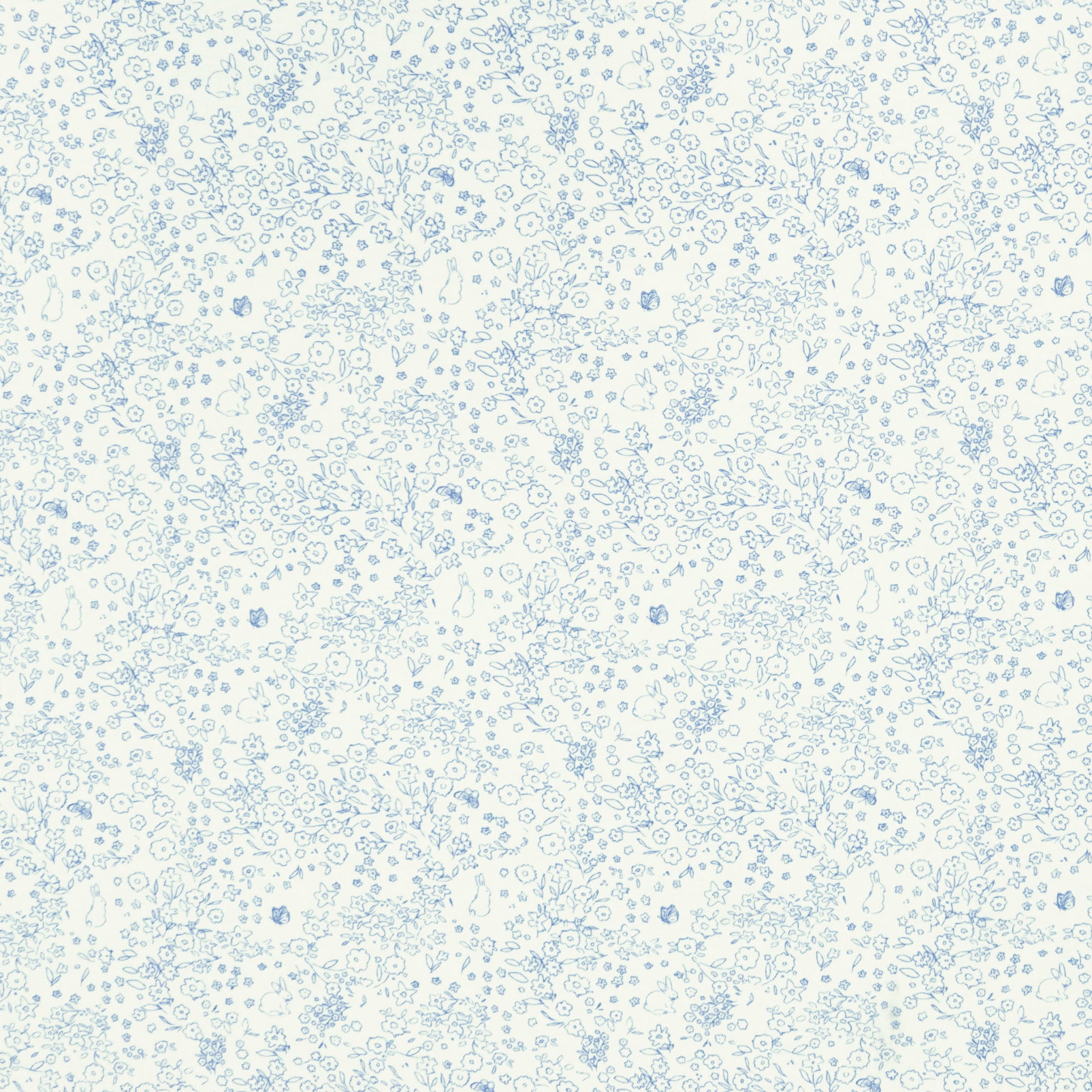 Bedtime Stories Fabric Collection - Somebunny Cool in Flannel