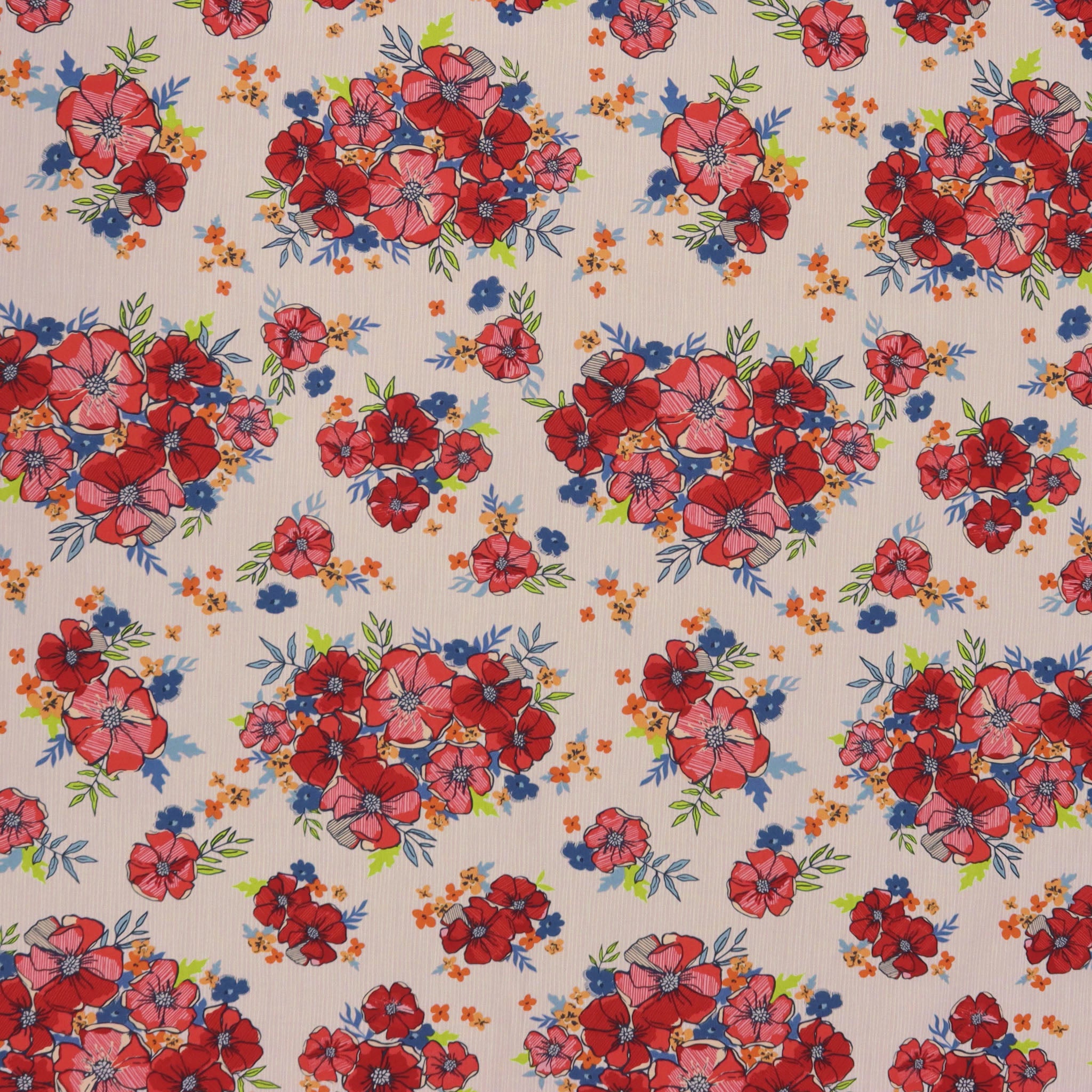 The Flower Fields Fabric Collection - Blooming Burst Sunrise