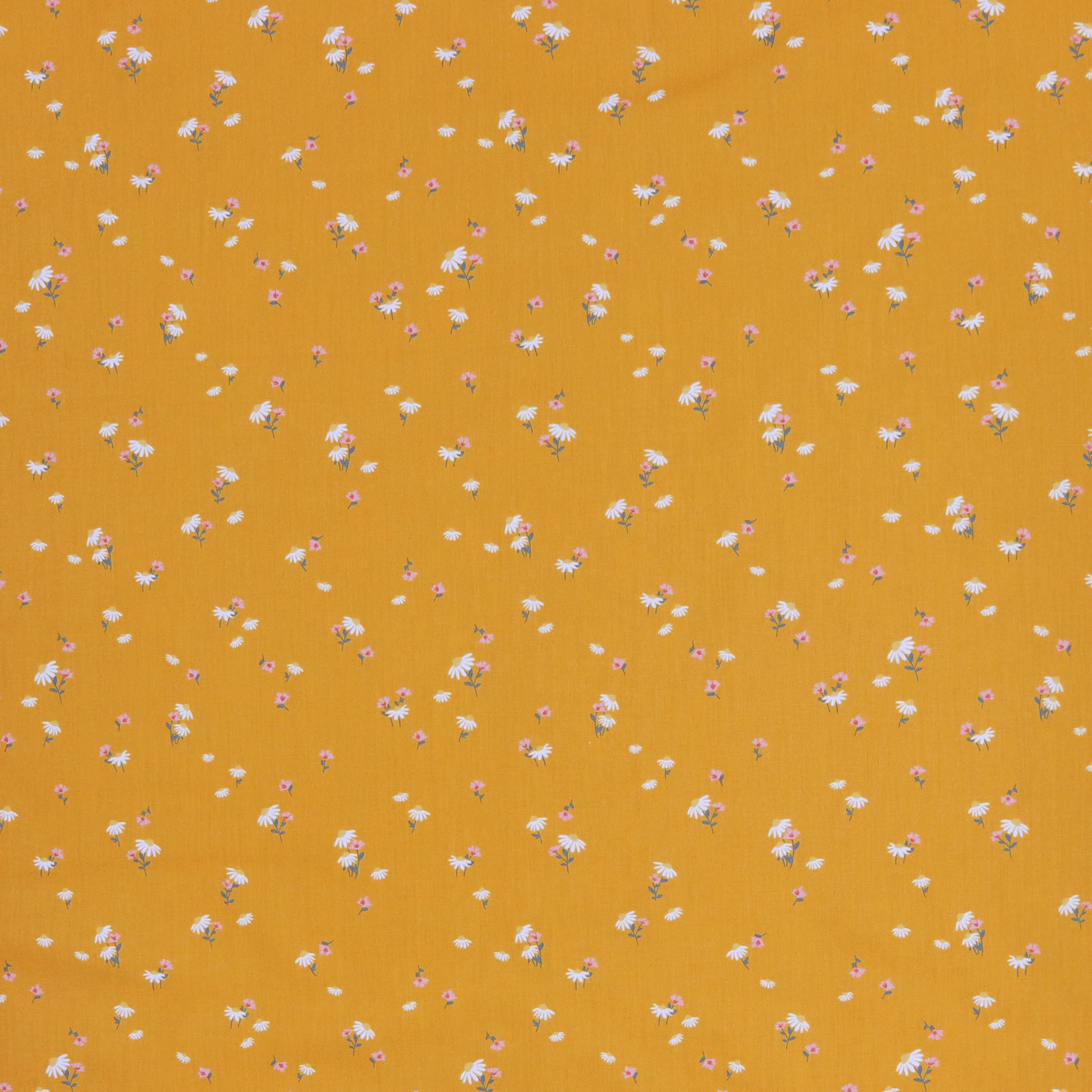 The Flower Fields Fabric Collection - Delicate Buttercup