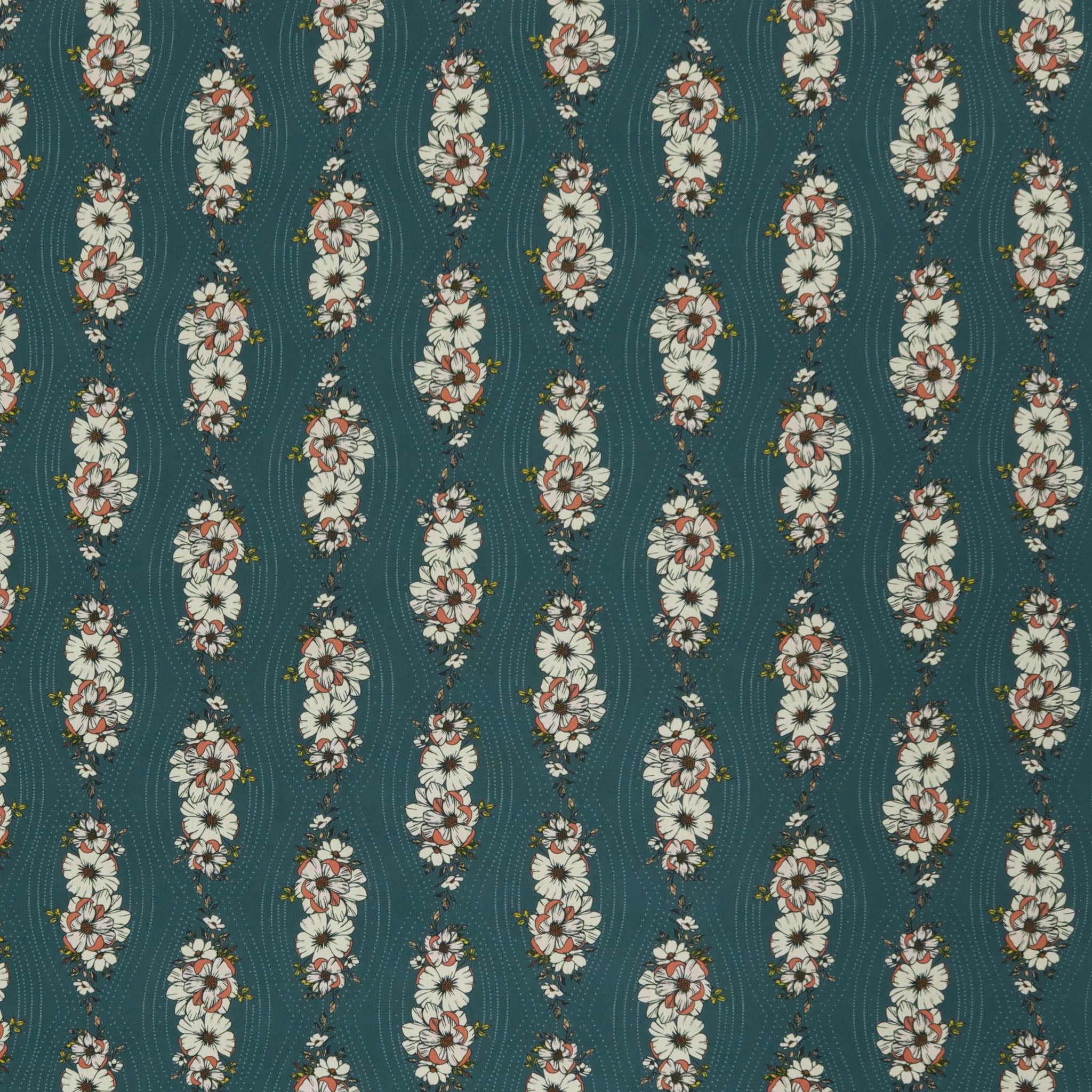 The Flower Fields Fabric Collection - Laurel Cascade