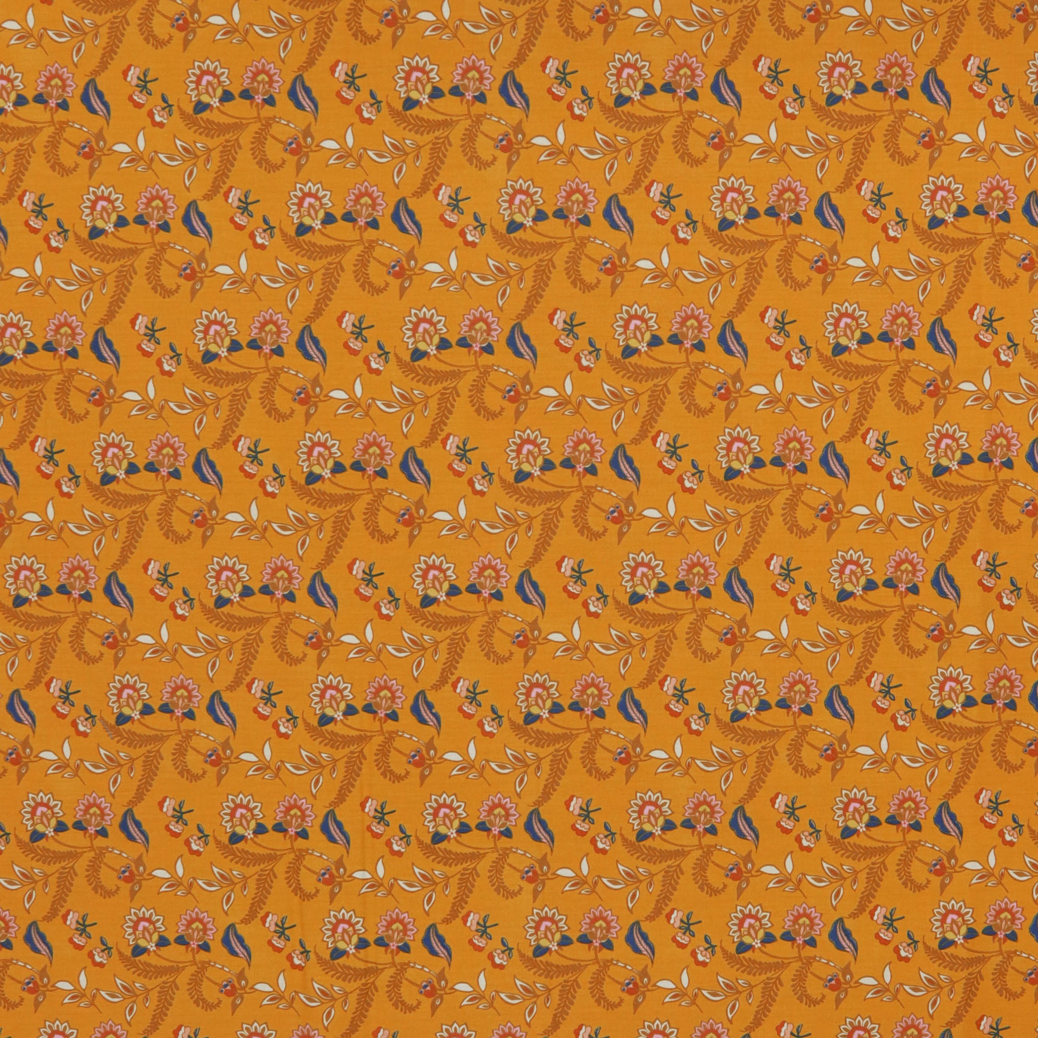 The Flower Fields Fabric Collection - Treillage Gilt