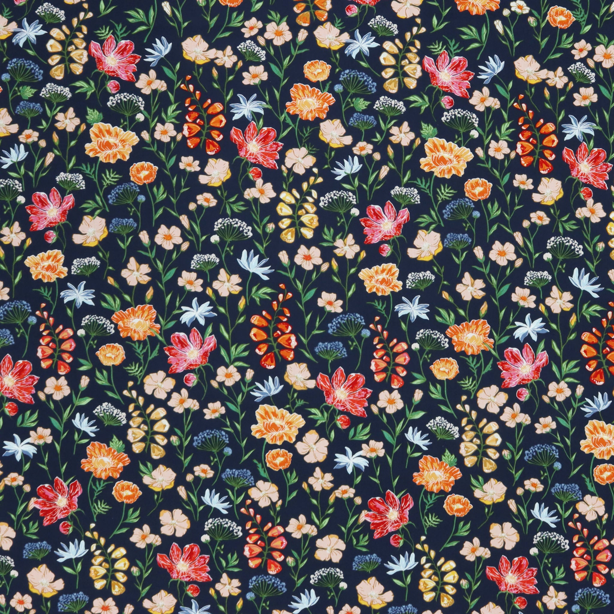 The Flower Fields Fabric Collection - Wild Majestic