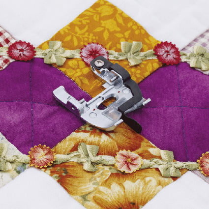 Stitch in the Ditch Dual Feed Foot, Brother #SA204