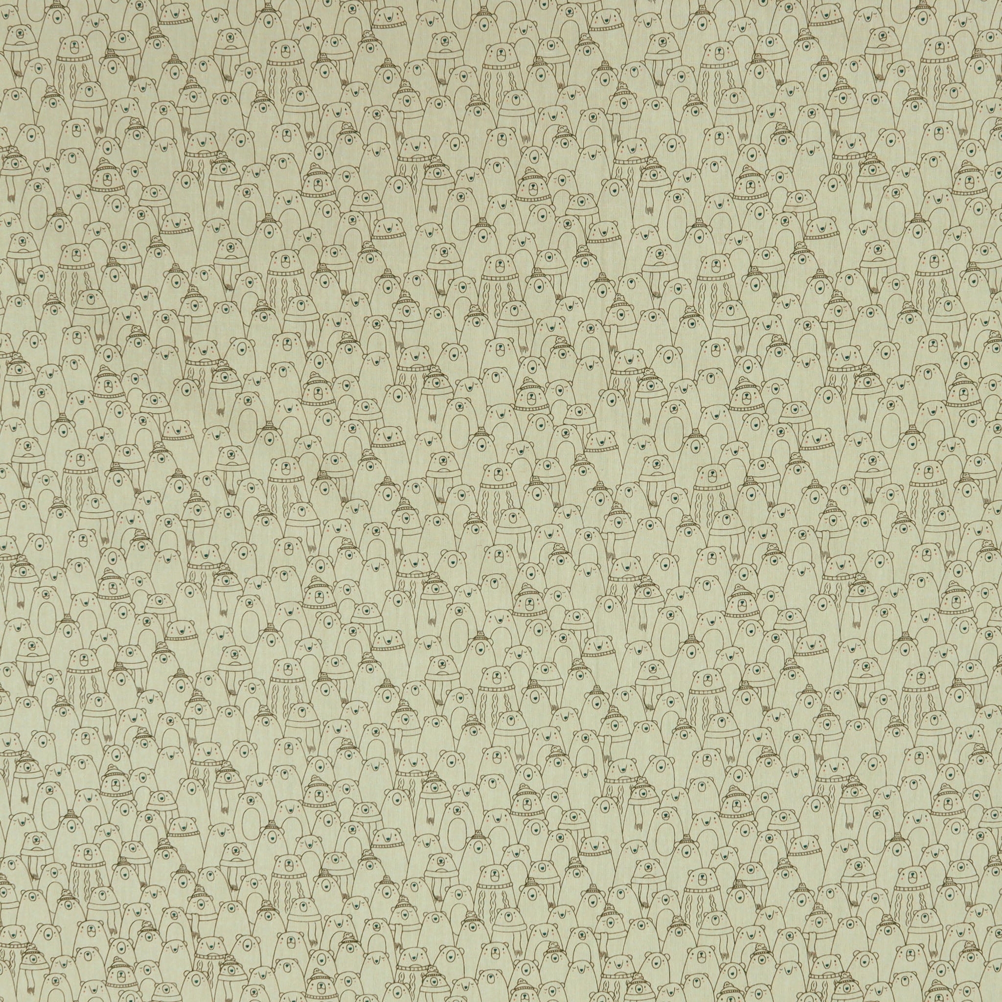 Arctic Tale Capsule Fabric Collection - Cozy Bears