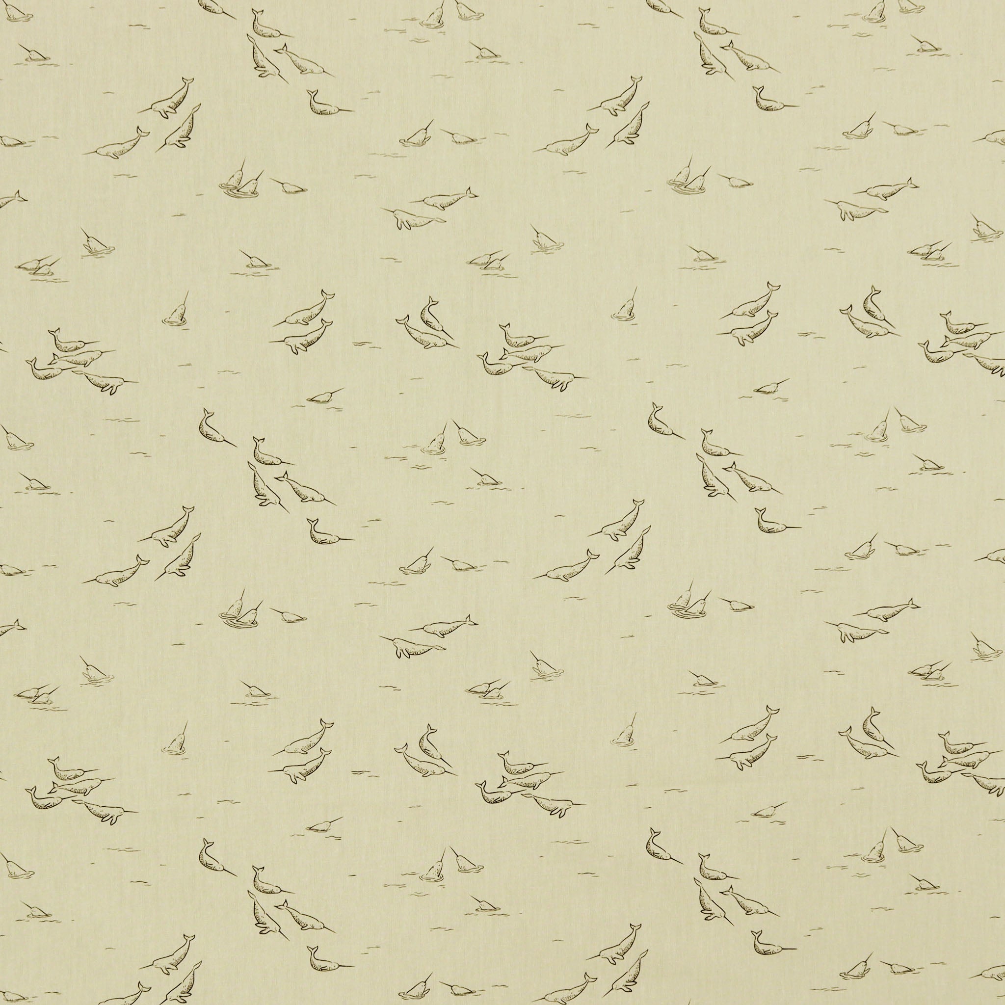 Arctic Tale Capsule Fabric Collection - Narwhal Dances