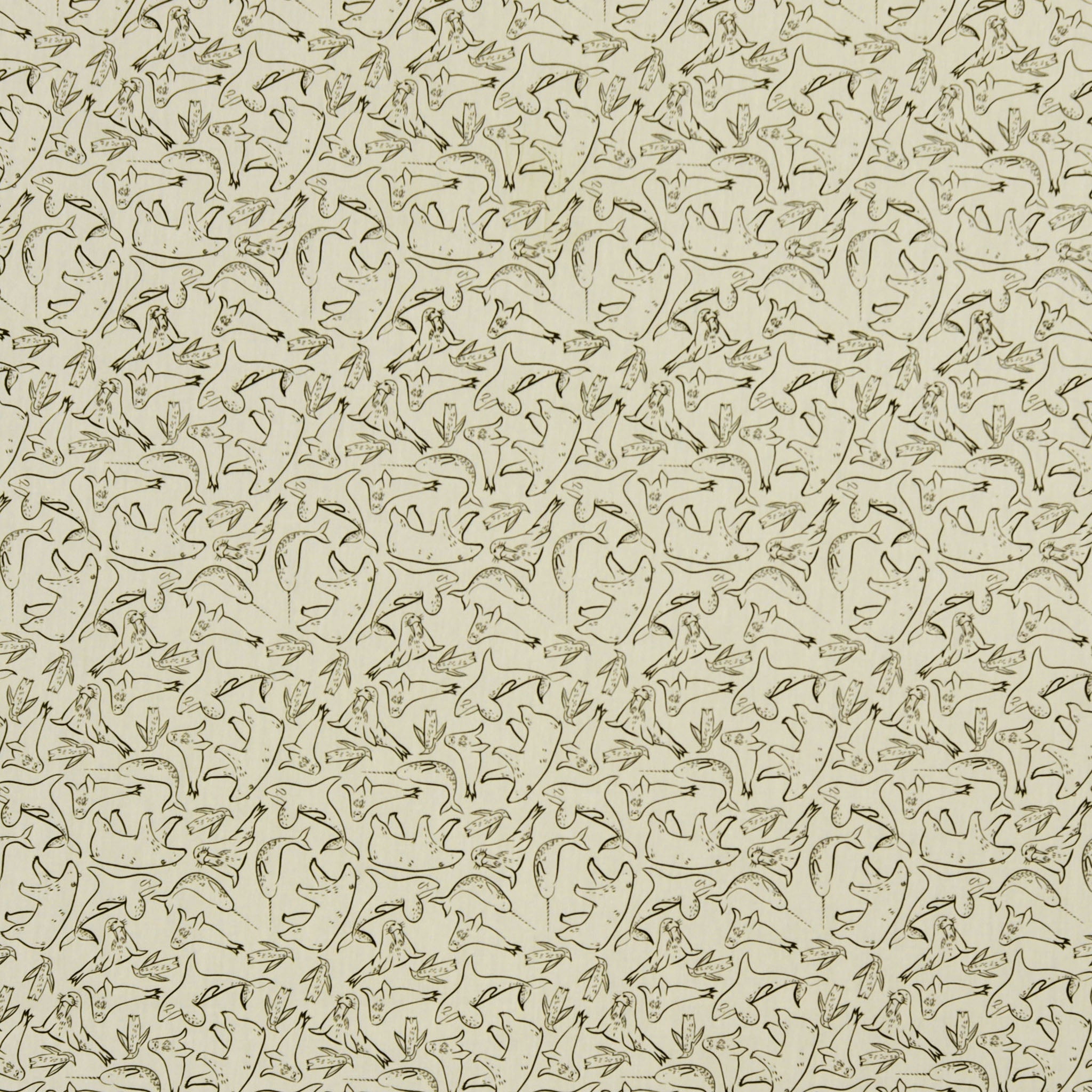 Arctic Tale Capsule Fabric Collection - Polar Friends