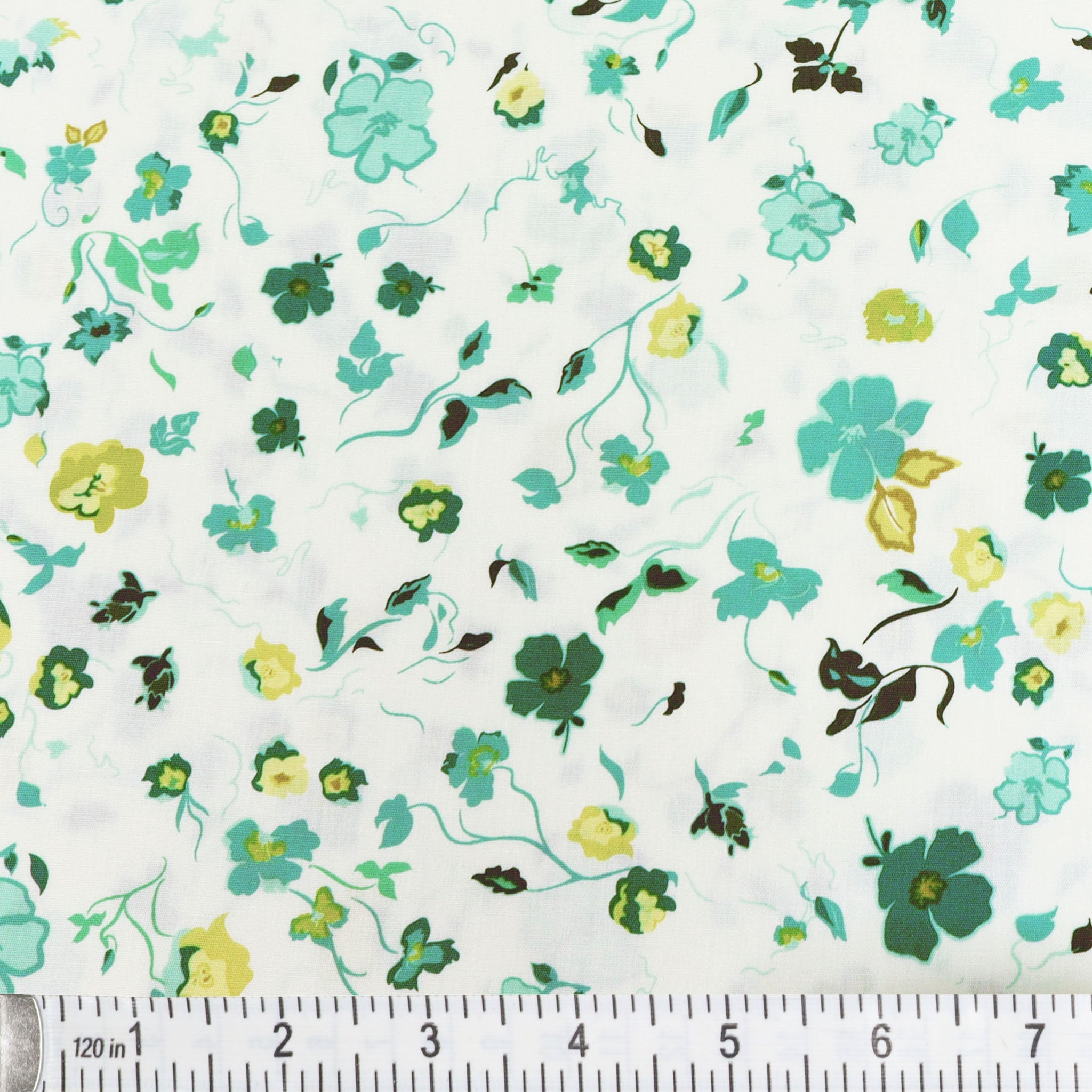 Bloomcore Fabric Collection - Joie de Clair Lagoon