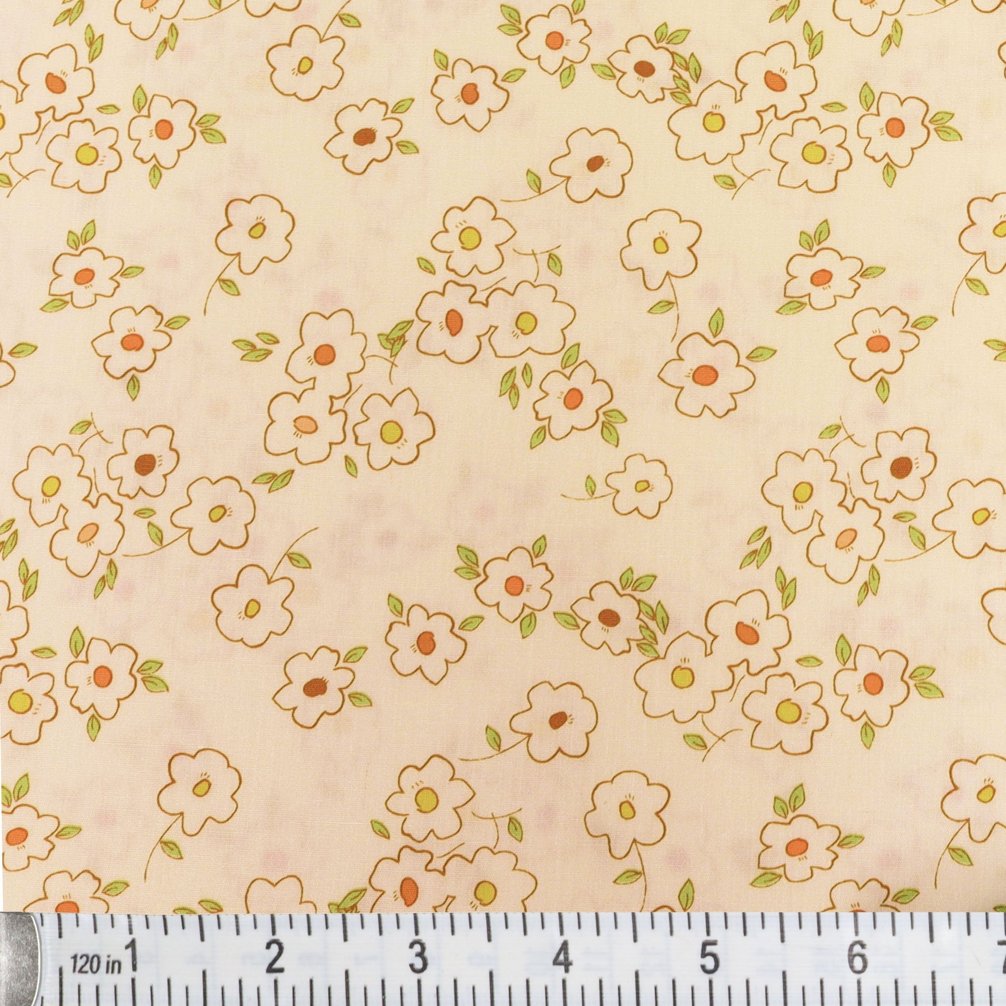 Bloomcore Fabric Collection - Windblooms Amber