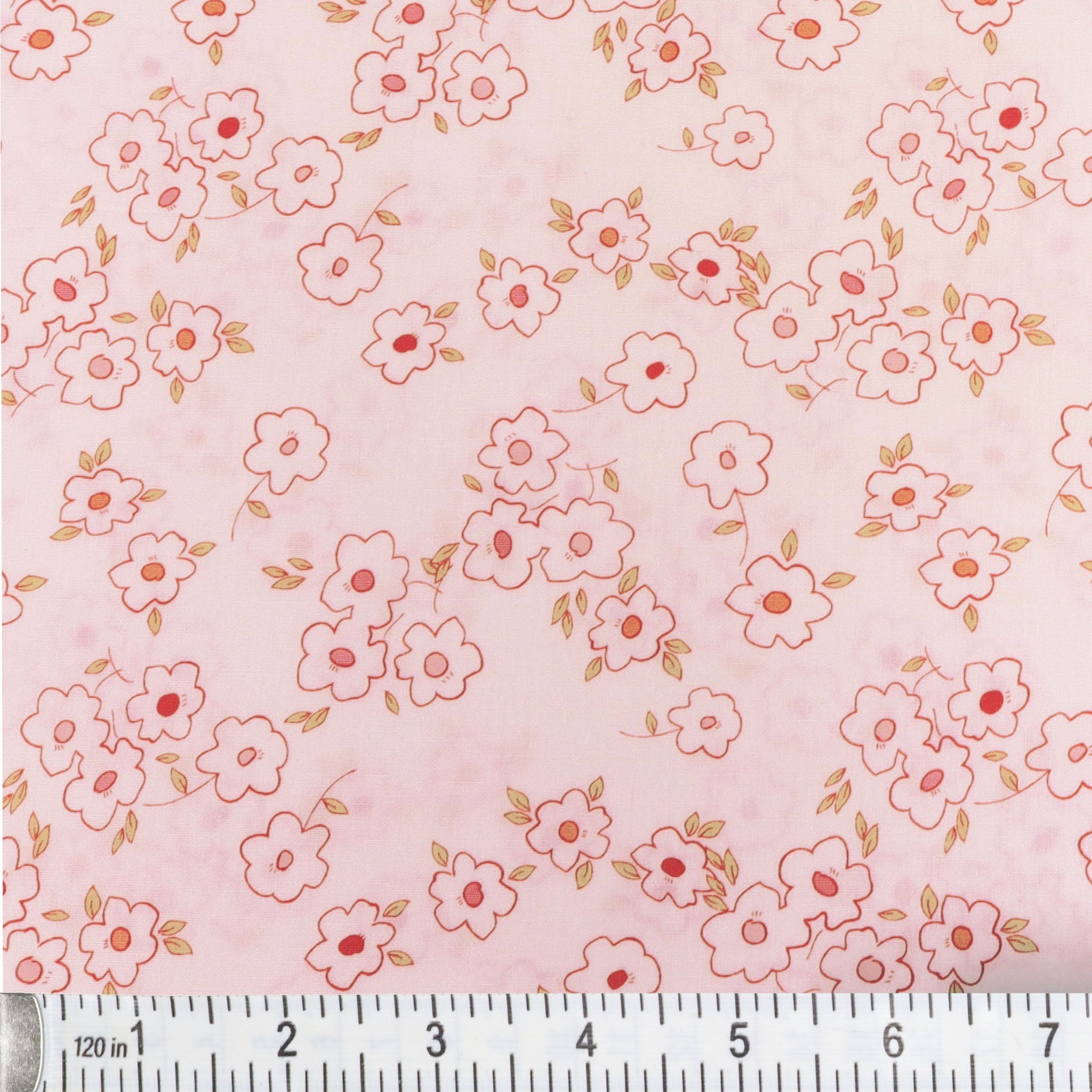 Bloomcore Fabric Collection - Windblooms Blush