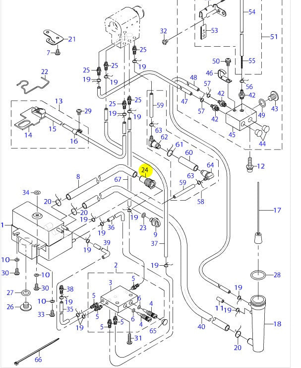 40000343 LUBRICATING INLET