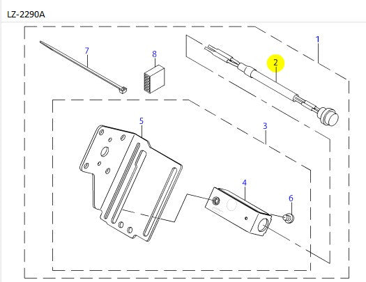 40003570 SWLED CABLE A ASM.