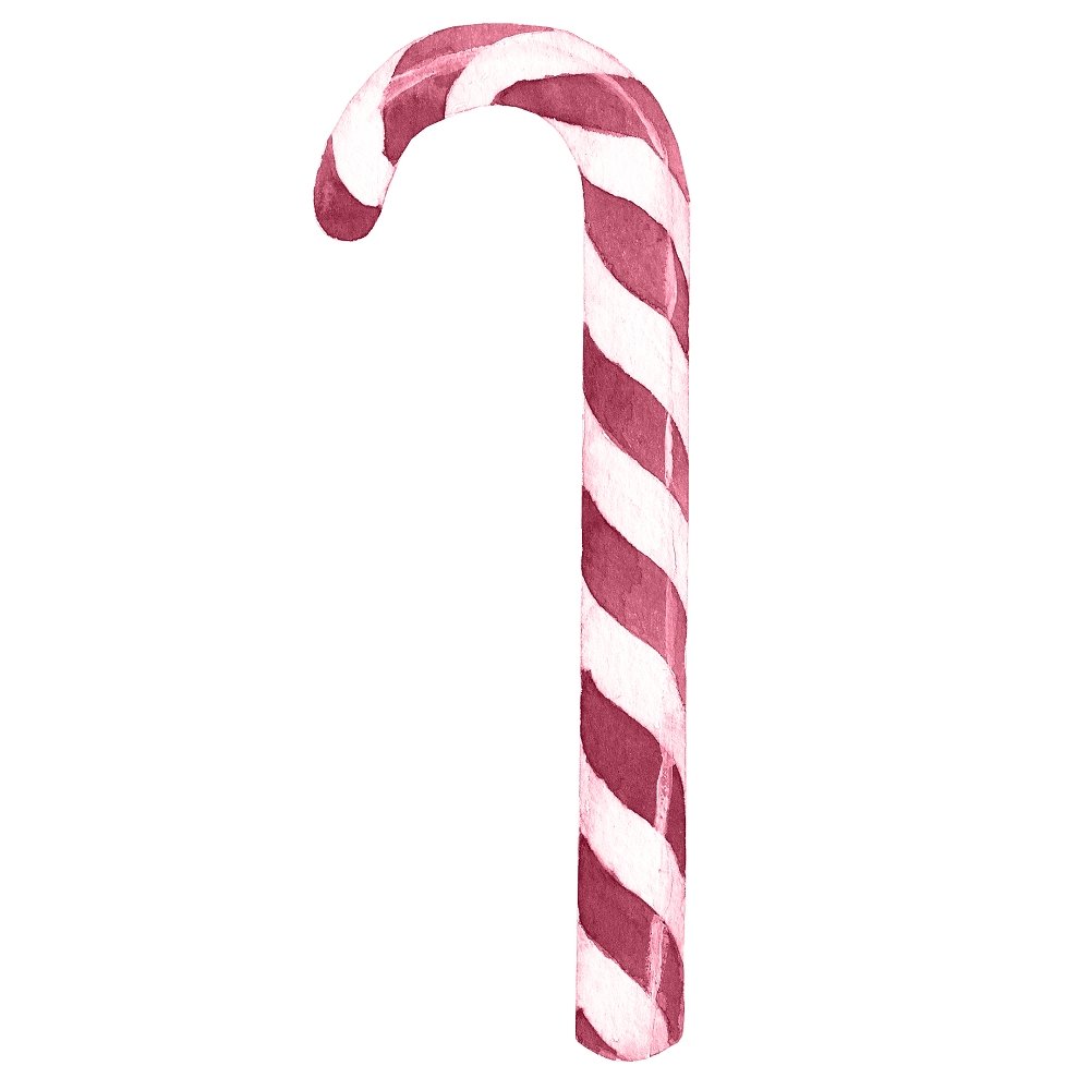 Christmas Home Candy Cane Fabric Panel