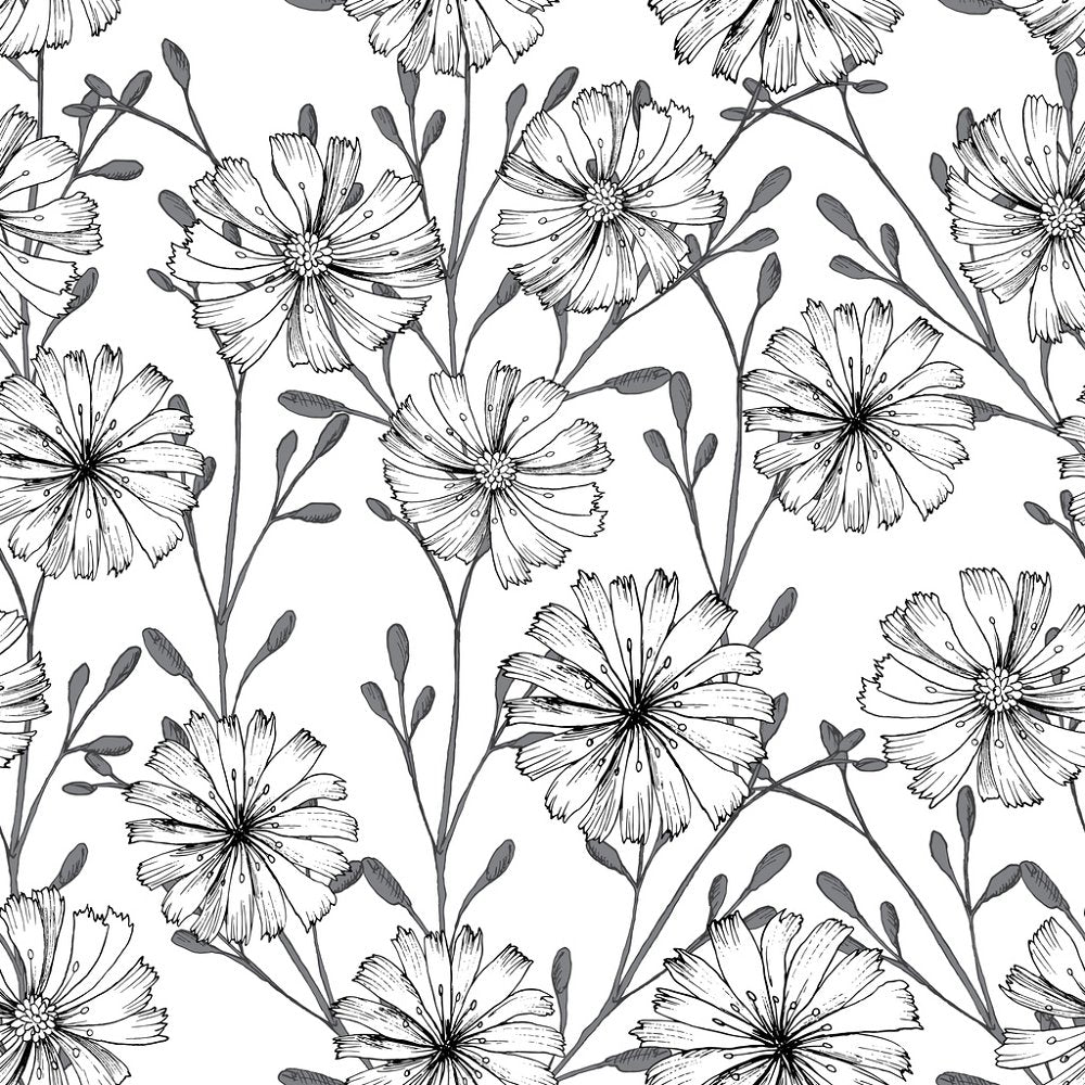 Chicory Floral Fabric
