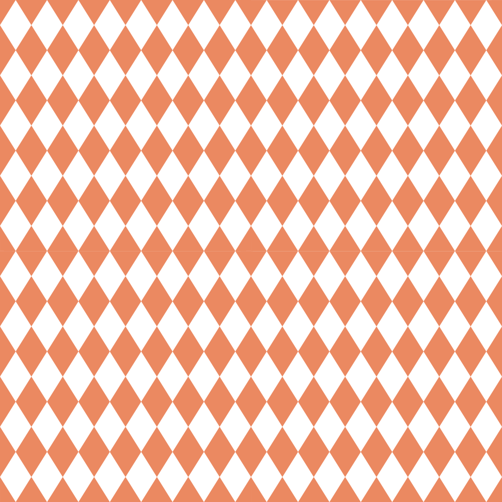 Checkered Diamond Pattern Basics Fabric - Copper River