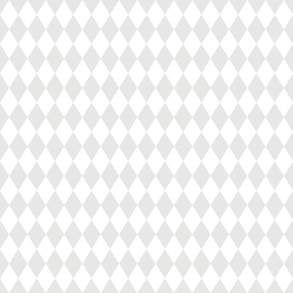 Checkered Diamond Pattern Basics Fabric - Platinum