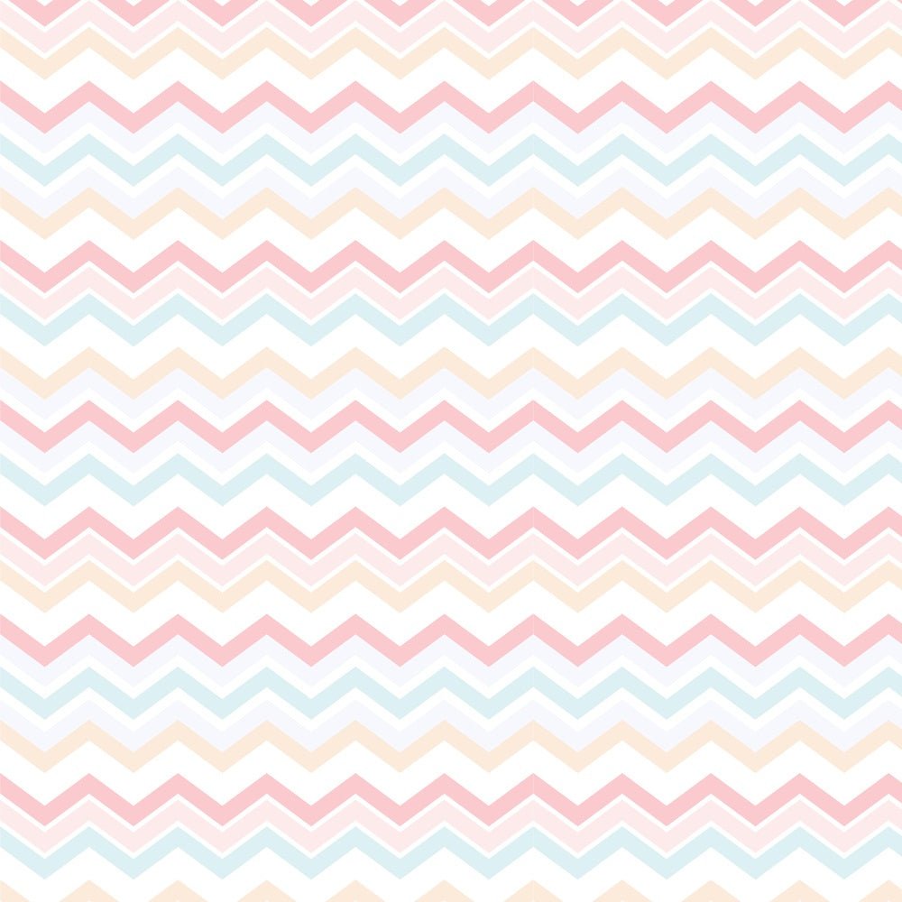 Chevron Fabric - Colorful Pastels