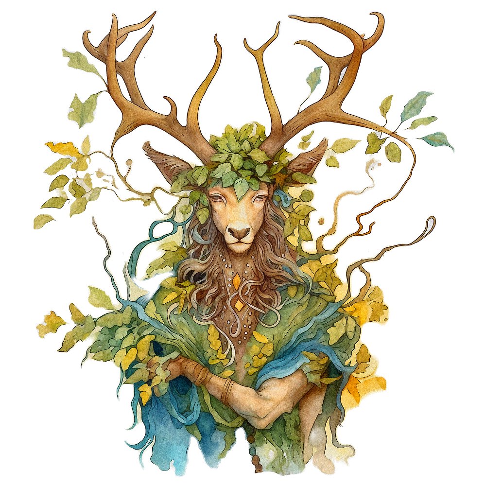 Celtic Dreams Cervitaur #3 Fabric Panel