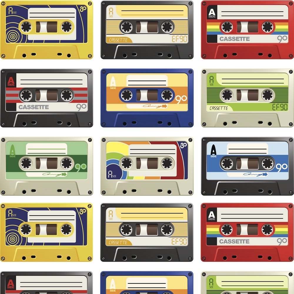 Cassette Tape Fabric