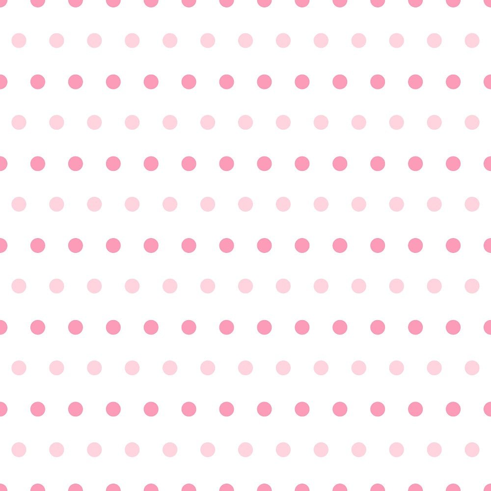 Valentine's Day Dots Pattern #1 Fabric