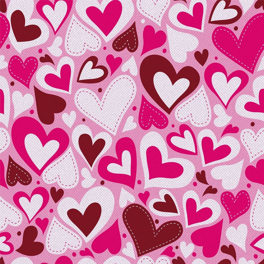 Valentine's Day Pattern #3 Fabric