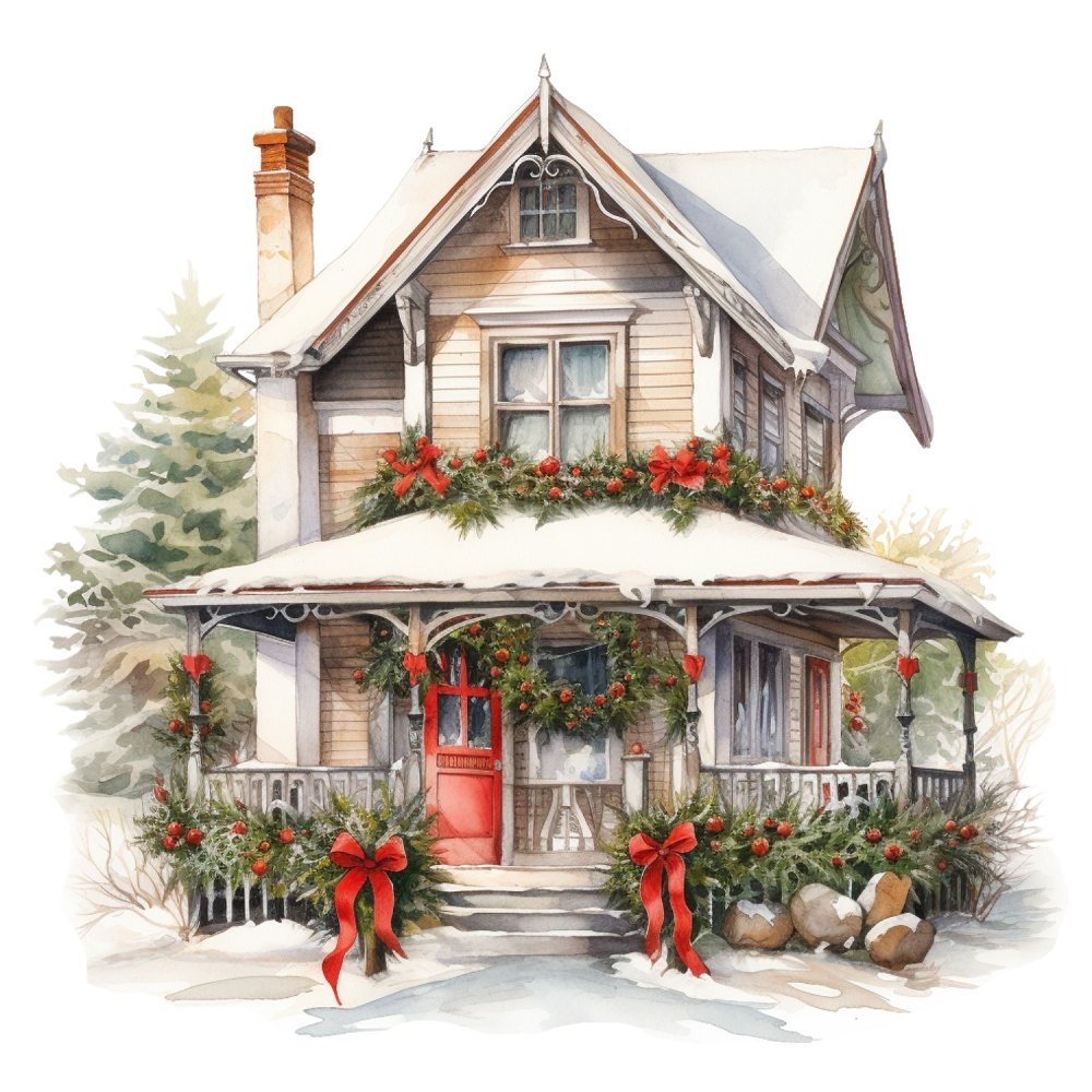 Winter Wonder Lane #21 Fabric Panel