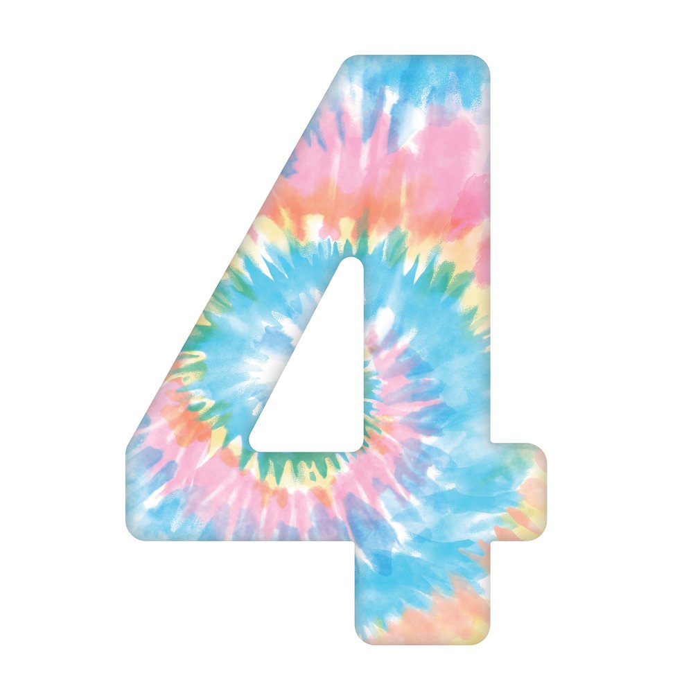 Tie-Dye #4 Fabric Panel