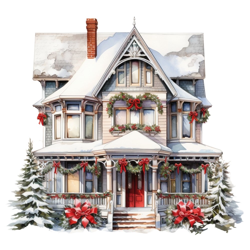 Winter Wonder Lane #6 Fabric Panel