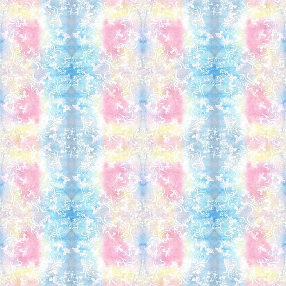 Wildflowers and Cornflowers Blender #2 Fabric