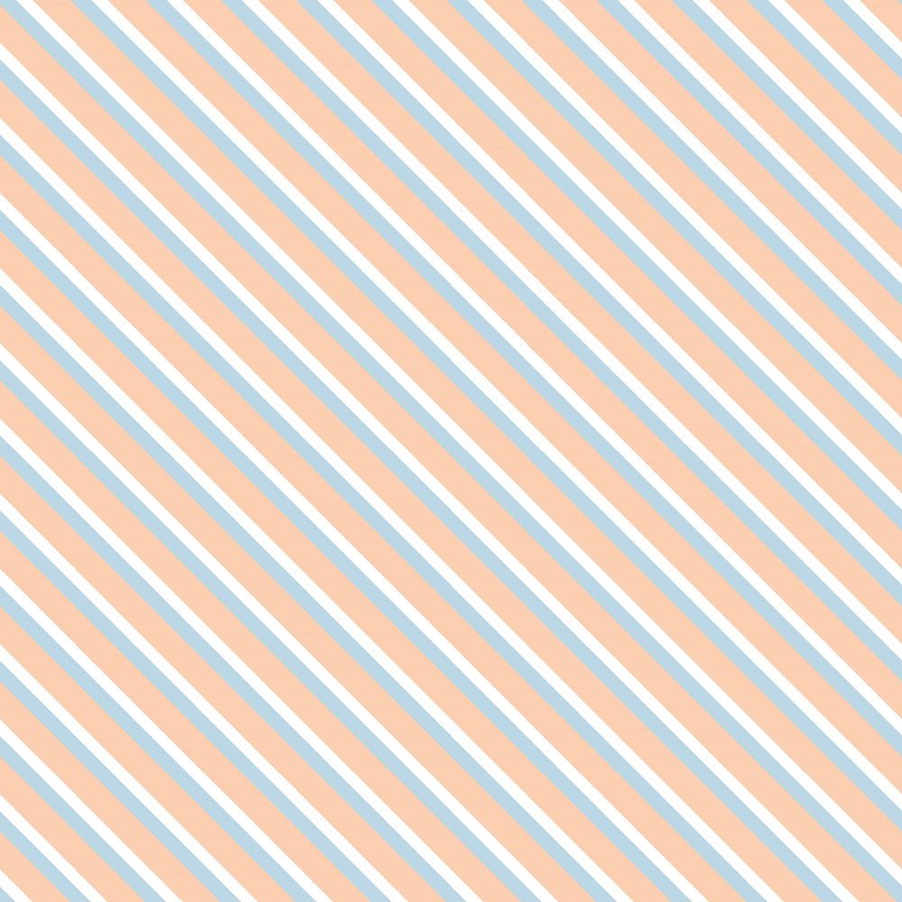 The Bees Knees Pink Double Stripes Fabric