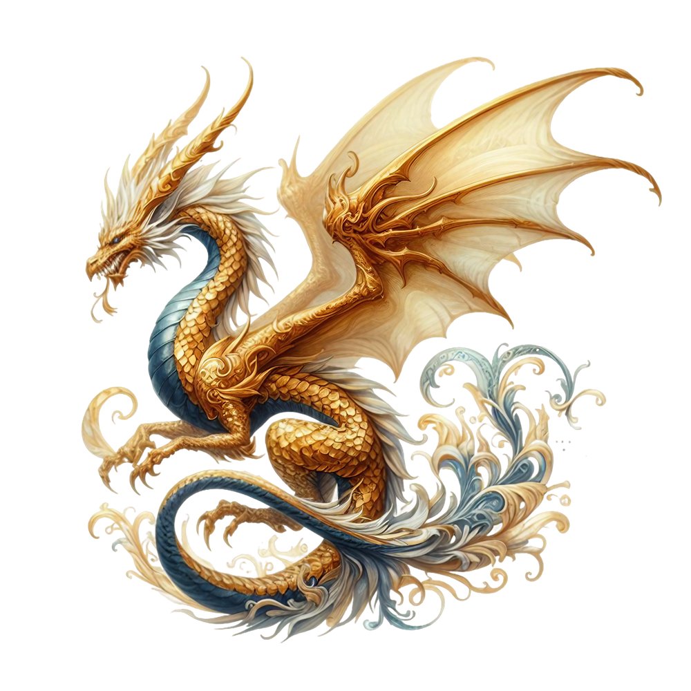 The Dragon Lair Dragon #26 Fabric Panel