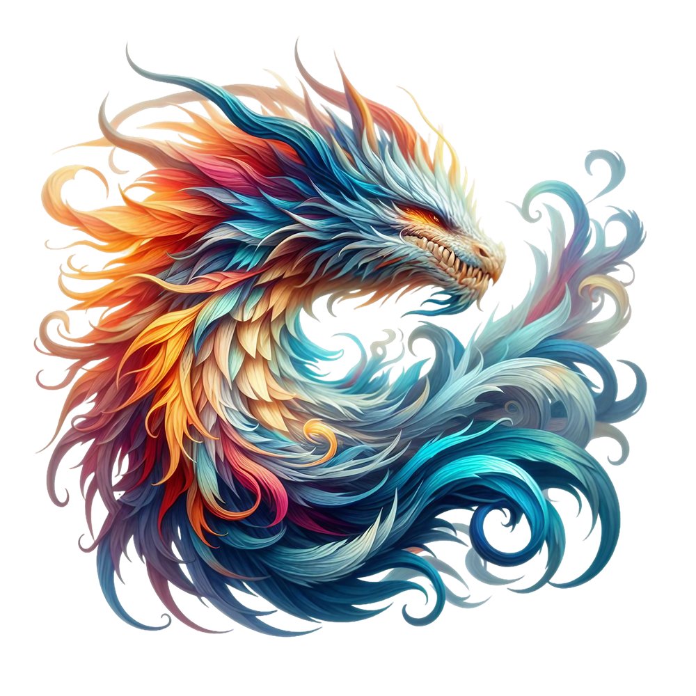 The Dragon Lair Dragon #5 Fabric Panel