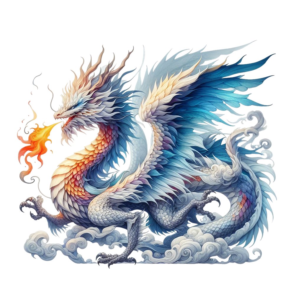 The Dragon Lair Dragon #59 Fabric Panel