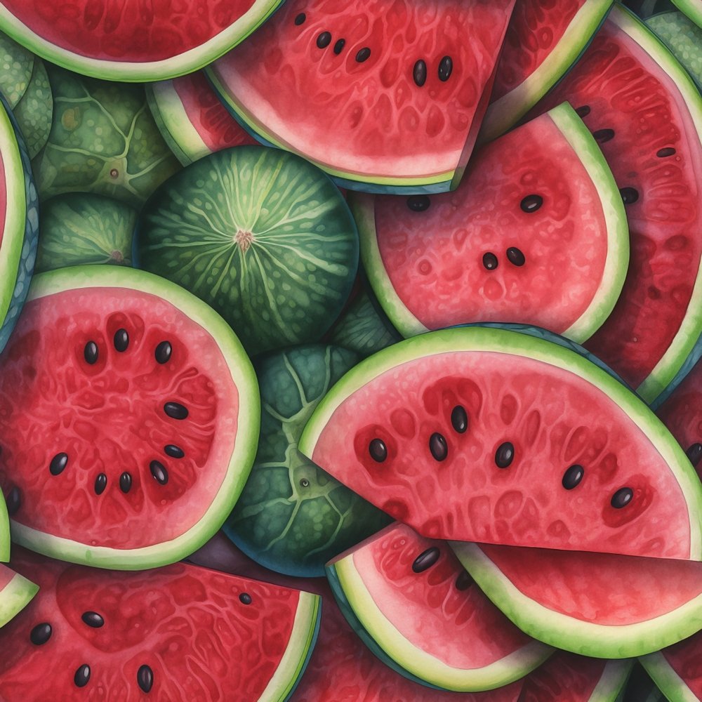 Watermelon Slices Fabric