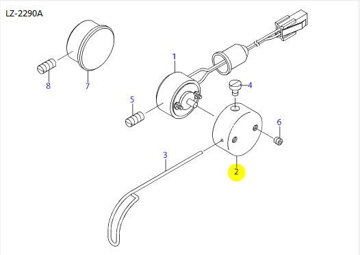40010321 FEEDER WIRE FITTING BASE