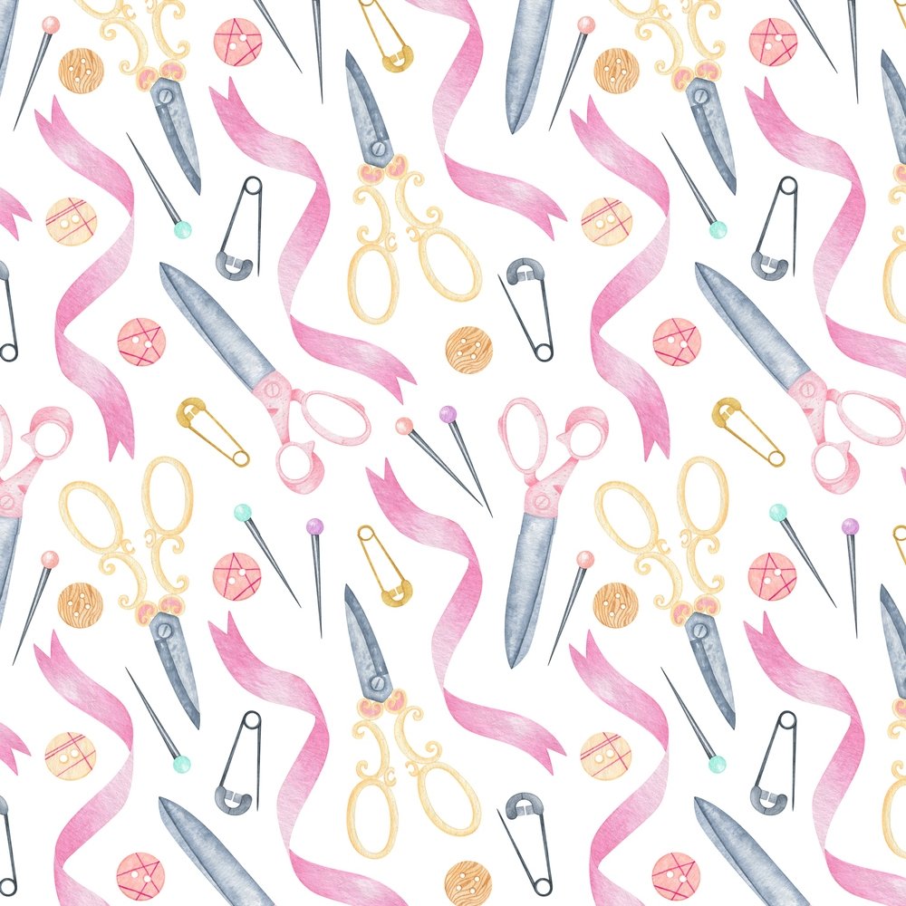 Wrapping Paper Sewing Fabric - White