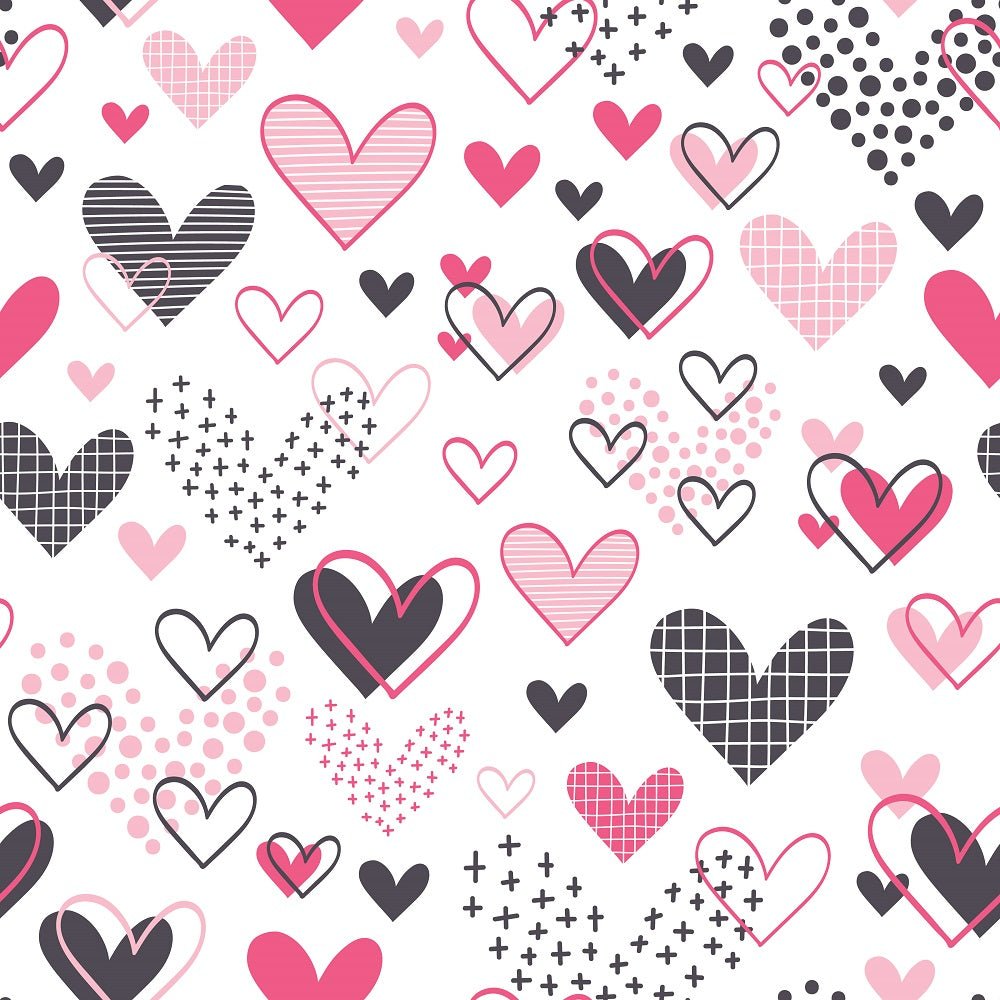 XOXO Hearts Pattern #13 Fabric