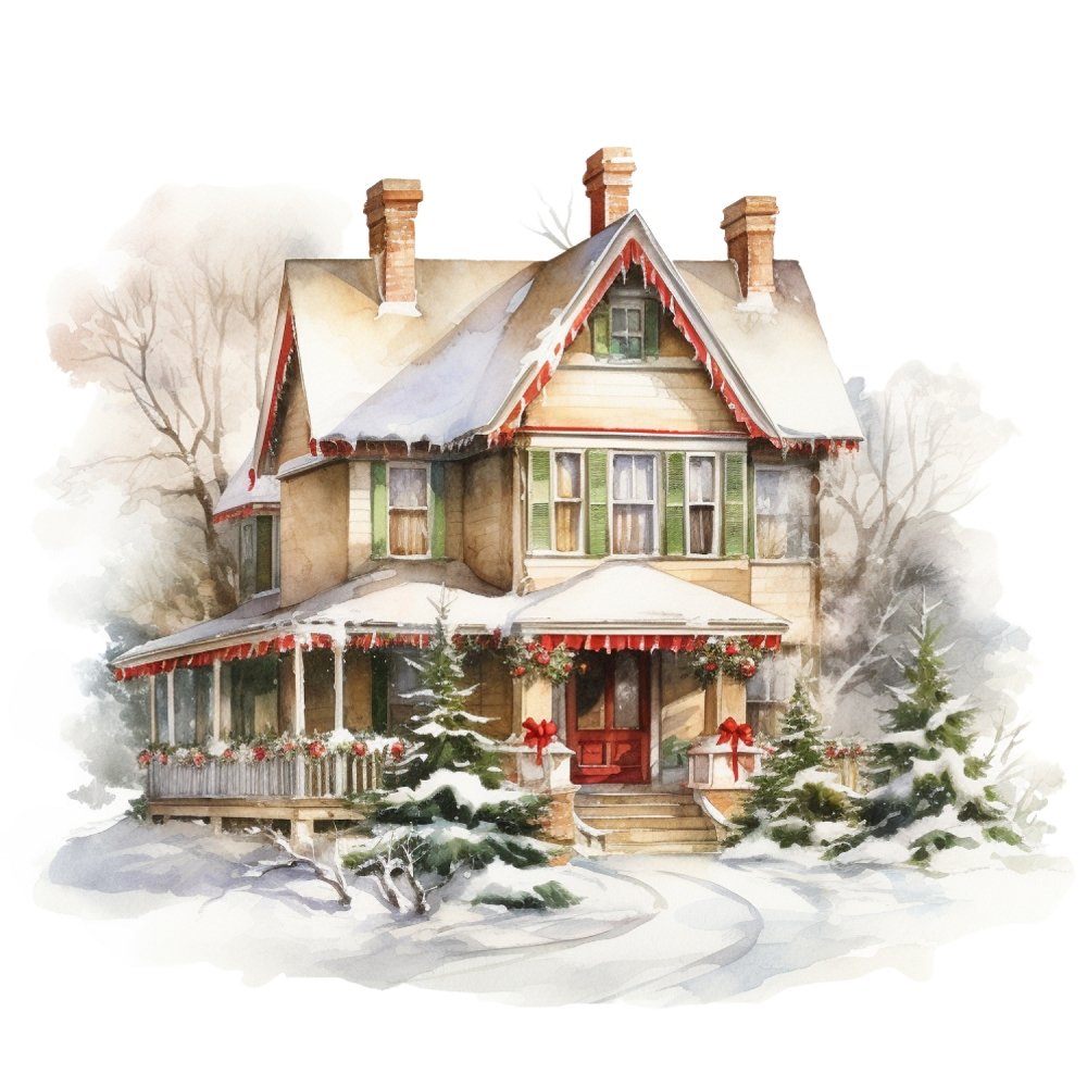 Winter Wonder Lane #26 Fabric Panel